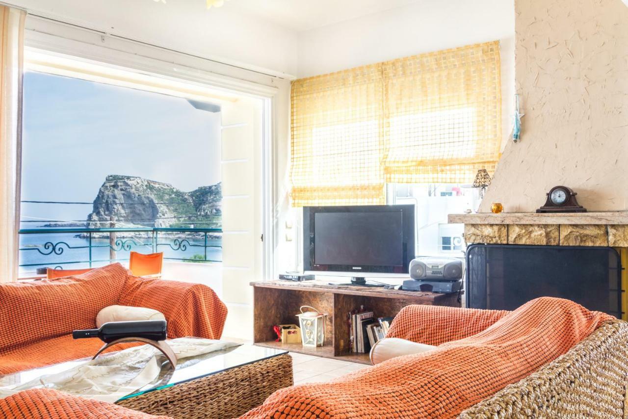 Kaya Sea Apts - Stegna Beach أرخانجلوس المظهر الخارجي الصورة